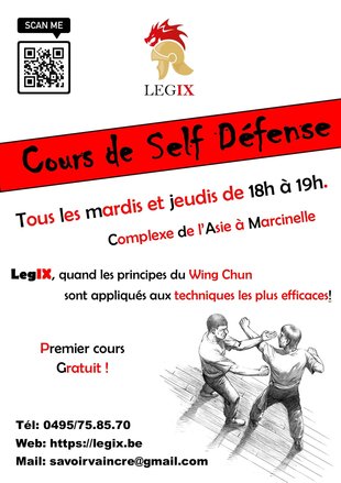 Stages,cours Self dfense