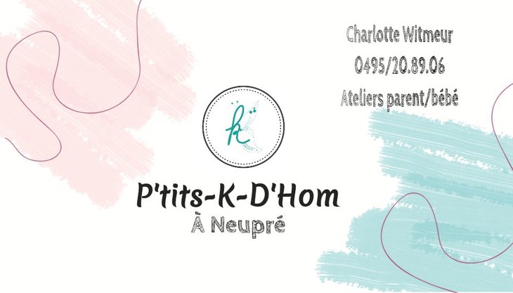 Stages,cours Activités parent-bébé chez P tits-K-D Hom