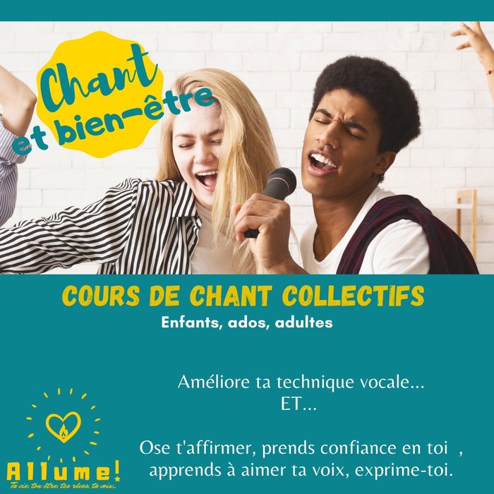 Stages,cours Cours chant collectif