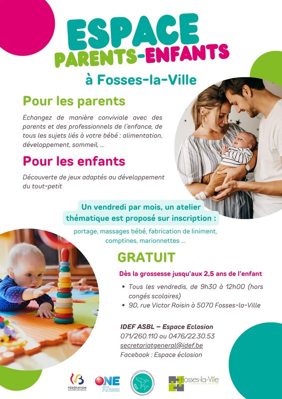 Stages,cours Espace Parents-enfants