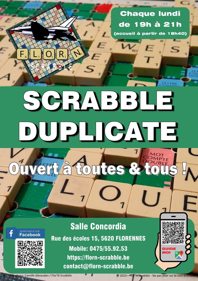 Soires Scrabble  Duplicate 