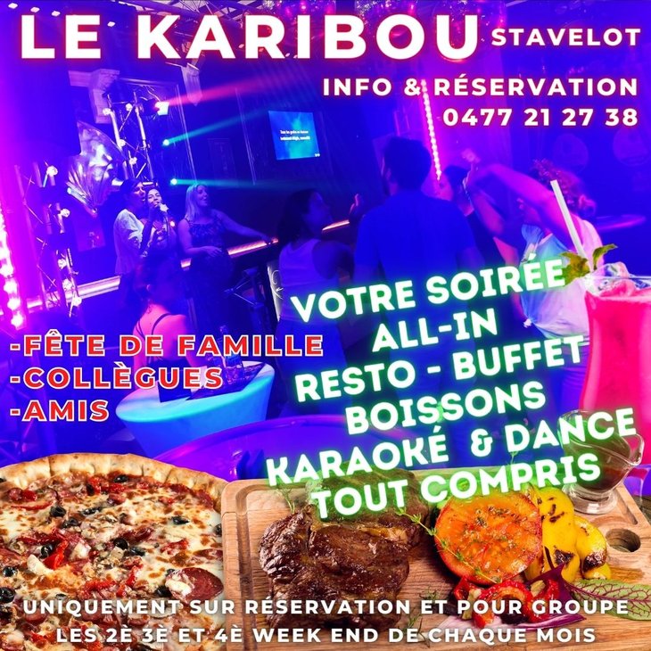 Soires Soire All-Inn - Repas - Boissons - Soire