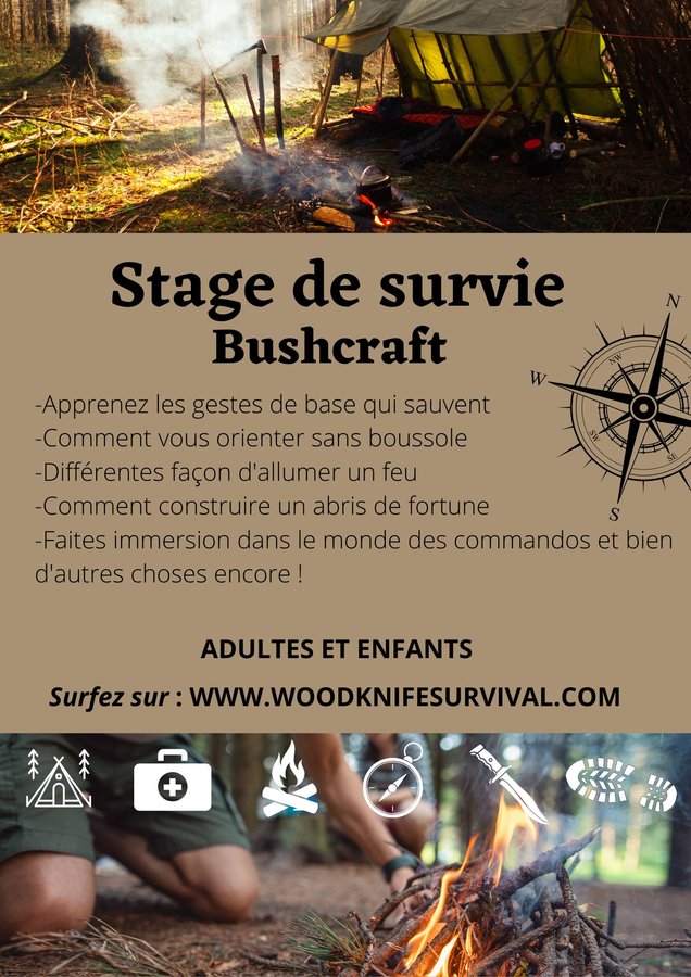 Stages,cours Stage survie / Bushcraft