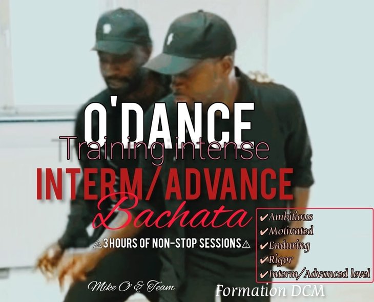 Stages,cours Bachata Intense Training technical débutant, Intermédaire