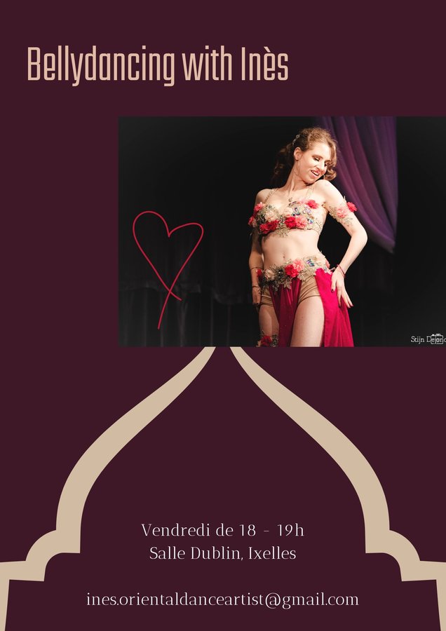 Stages,cours Danse orientale egyptienne avec Inès