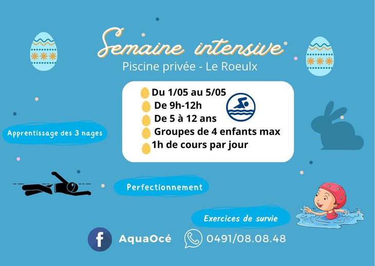 Stages,cours Stage natation