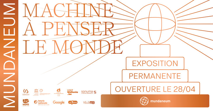 Expositions Mundaneum. Machine  penser monde