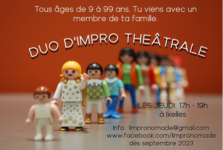 Stages,cours Improvisation thtrale Famille
