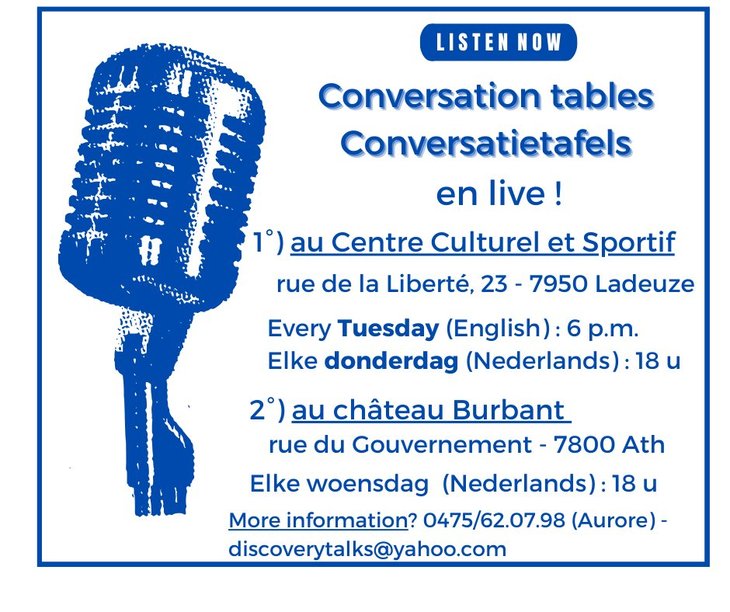 Stages,cours Conversations langues pour enfants/adultes