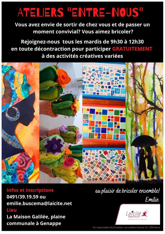 Stages,cours Ateliers Entre Nous