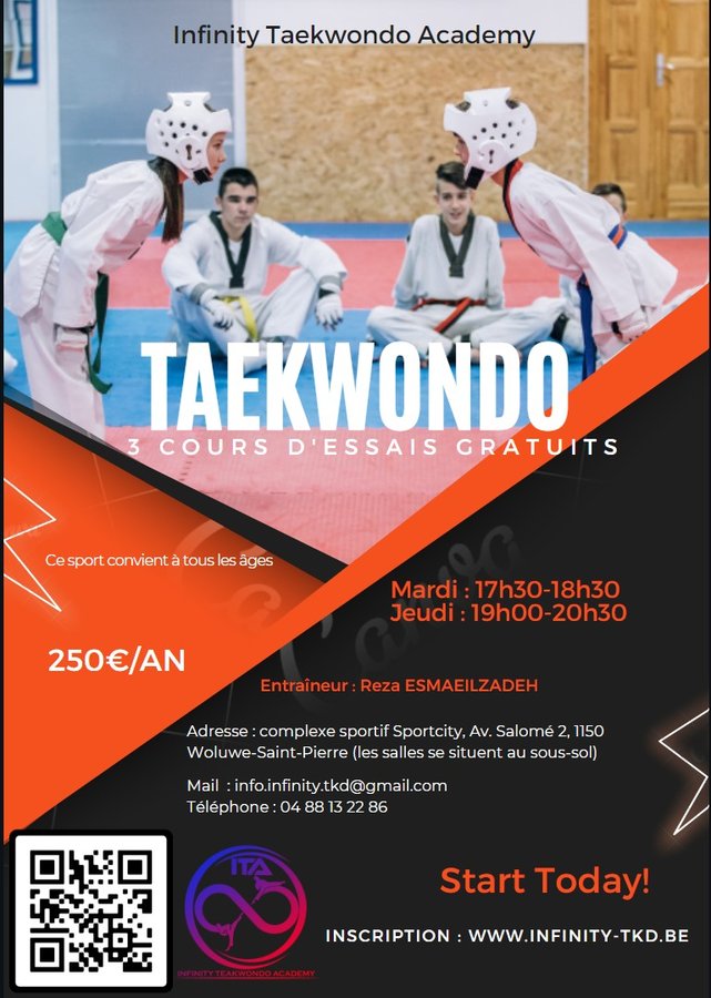 Stages,cours Cours Taekwondo Ados/Adultes +13ans