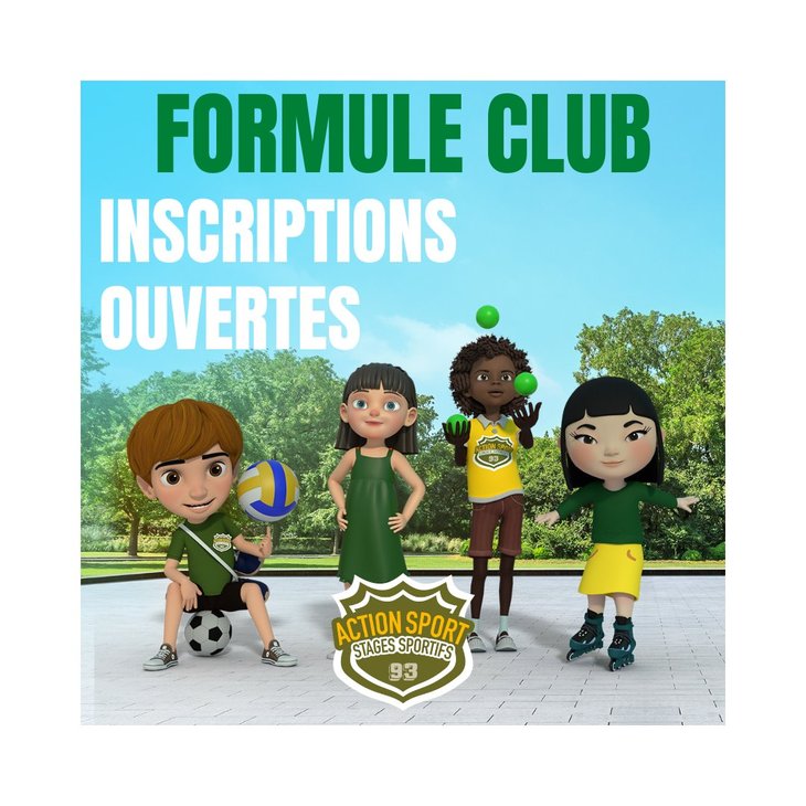 Stages,cours Formules club Sporticty