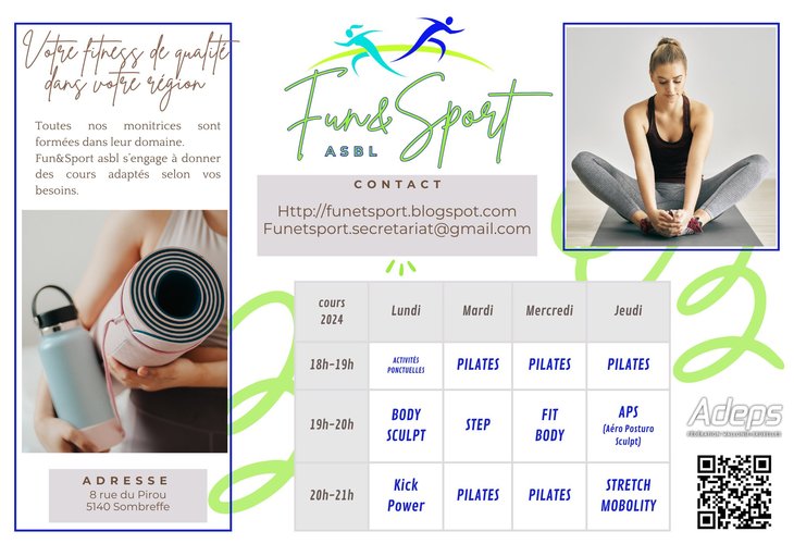 Stages,cours Fitness