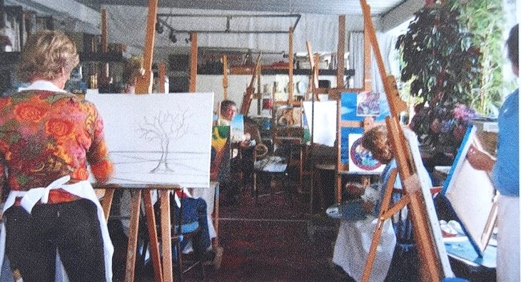 Stages,cours Atelier peinture tous niveaux animé professeur expérimentée