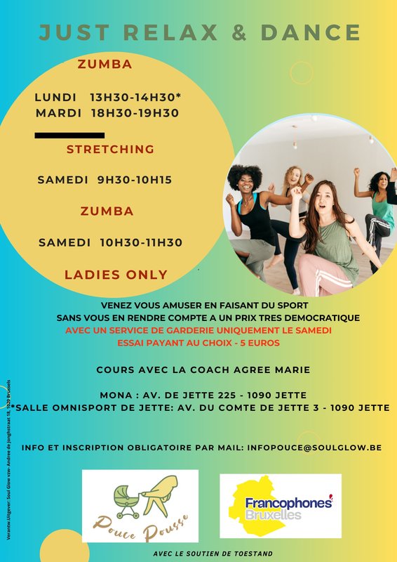 Stages,cours Just Relax & Dance : Stretching & Zumba