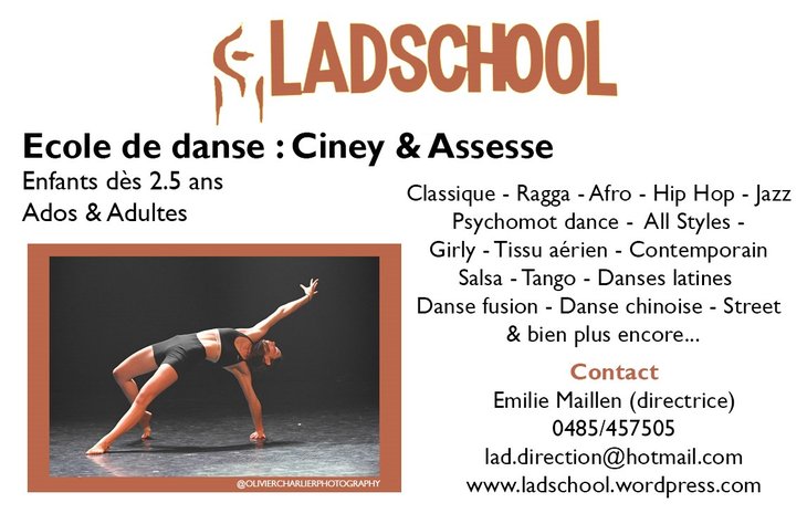 Stages,cours Ladschool - Ecole danse Assesse