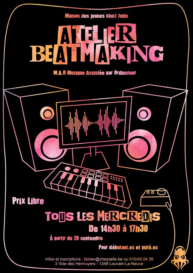 Stages,cours Atelier Beatmaking