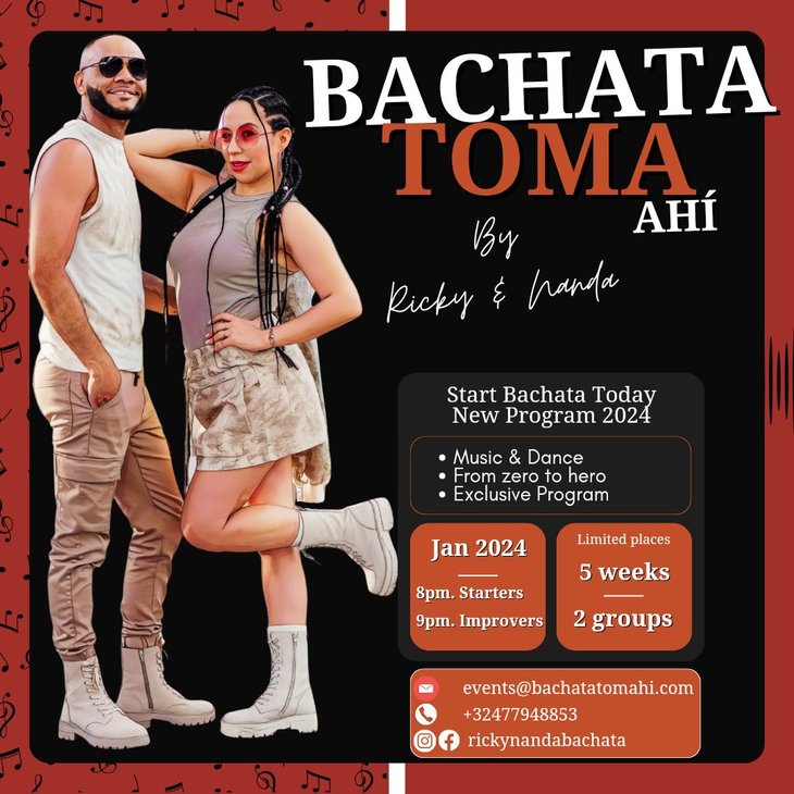 Soires Bachata Toma - Brussels Bachata Dominicana