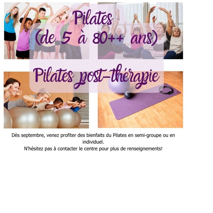 Stages,cours Pilates pour adultes sniors