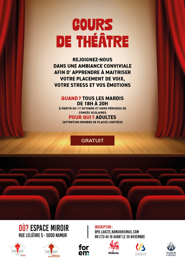 Stages,cours Cours théâtre