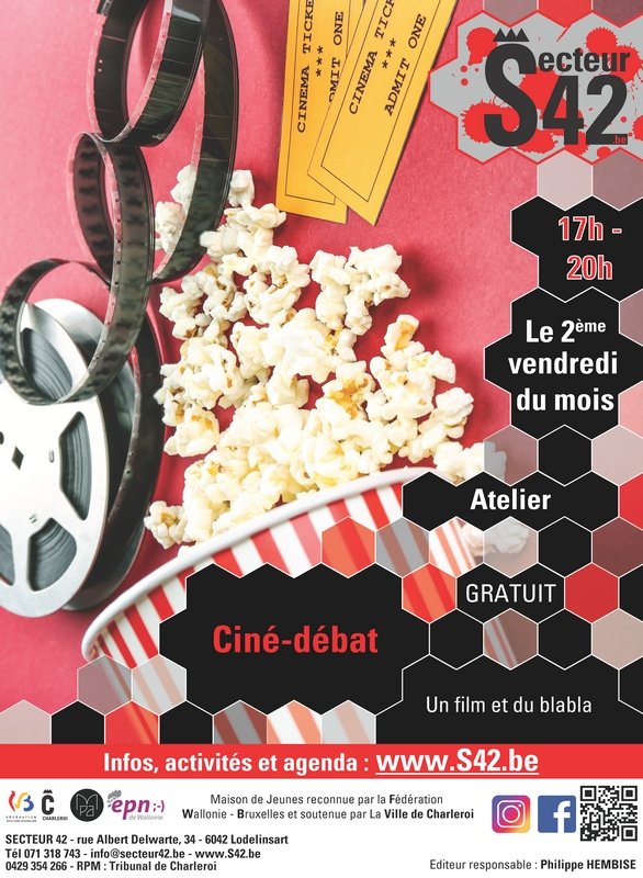 Stages,cours Atelier  Ciné-débat 