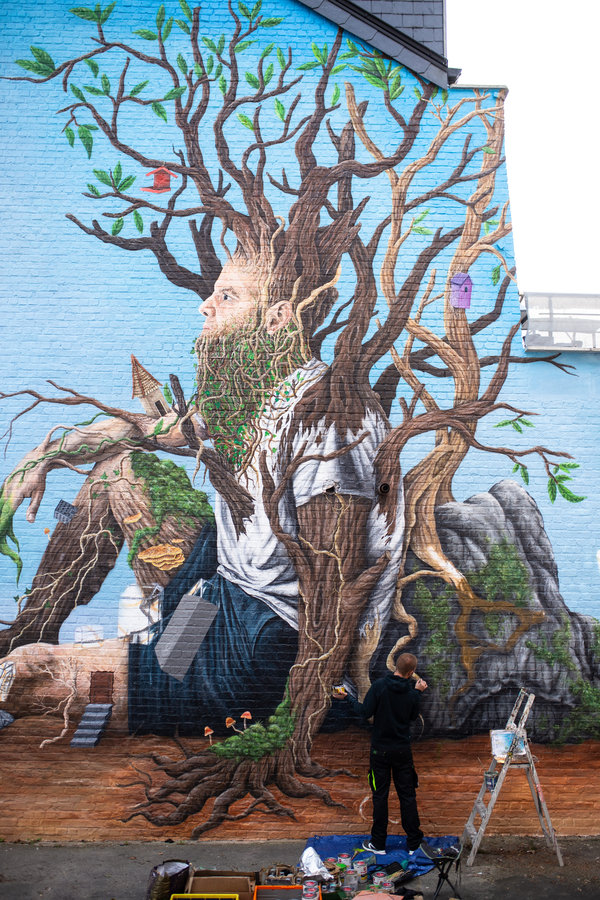 Expositions Fresque Murale - Robin Bodéüs
