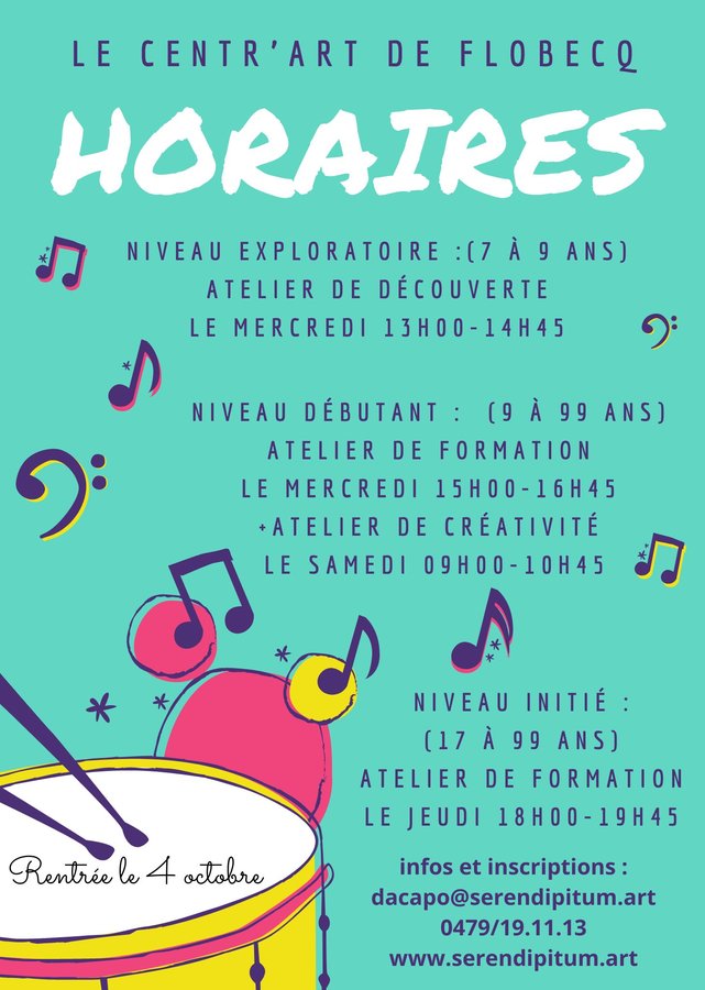 Stages,cours Enseignement artistique  pdagogie active