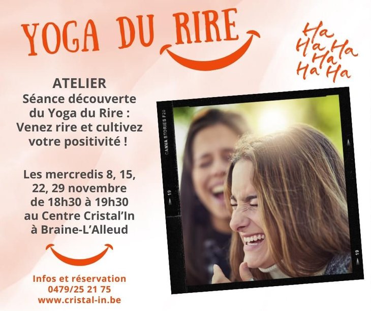 Stages,cours Yoga Rire