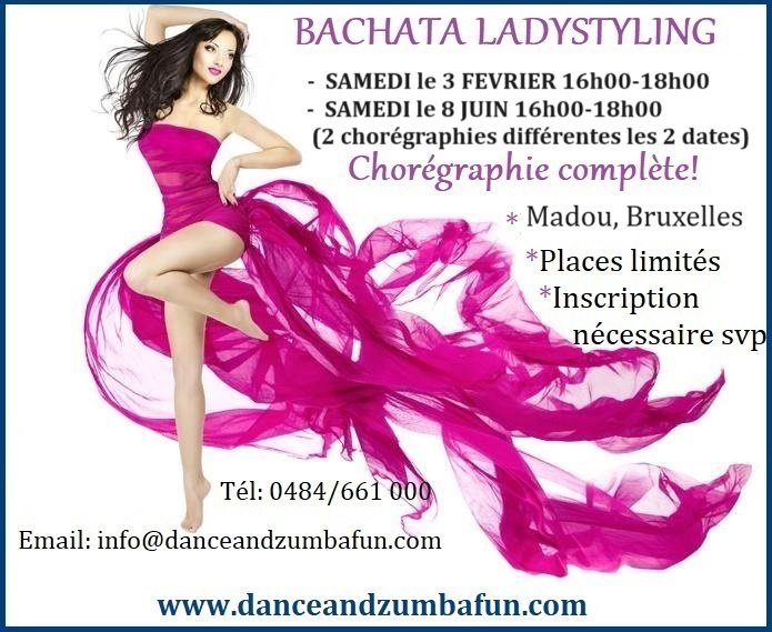 Stages,cours Bachata Ladystyling: choregraphie complte