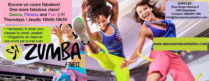 Stages,cours Zumba dynamique fun