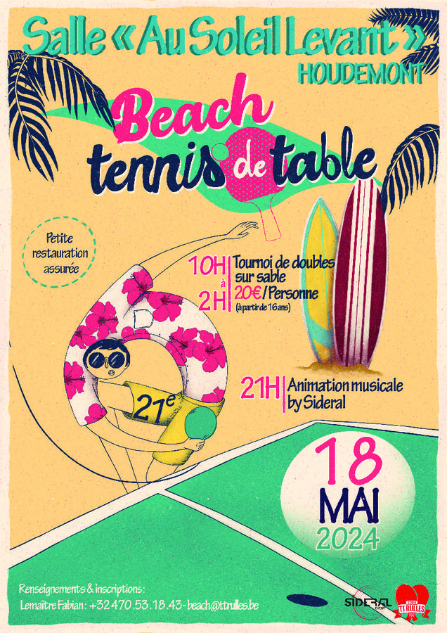Loisirs Beach Tennis Table