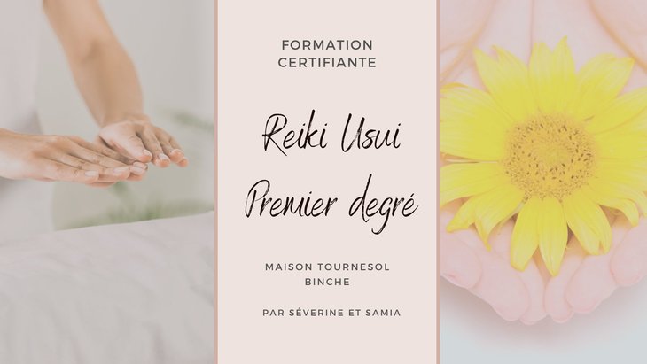 Stages,cours Formation certifiante Reiki niveau 1 (Hainaut - Binche)