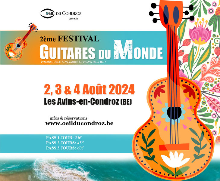 Concerts Festival Guitares Monde