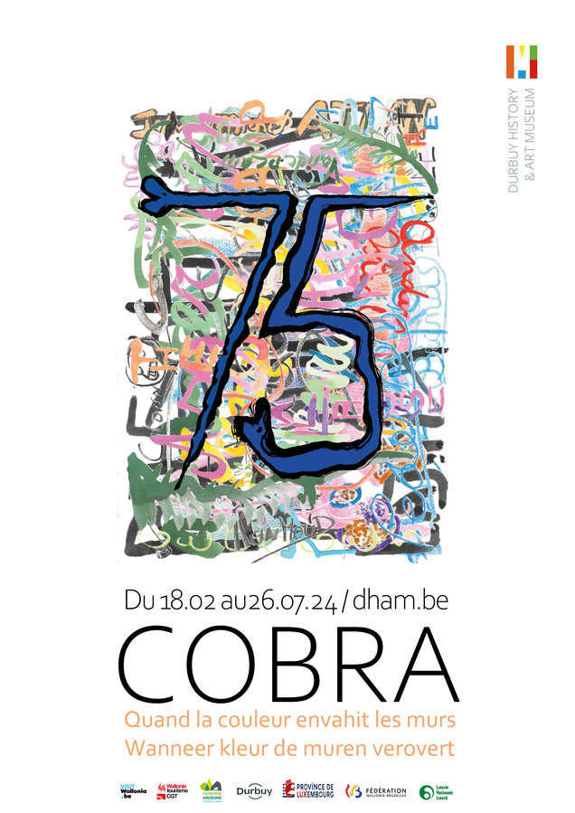 Expositions Cobra - Quand couleur envahit murs.