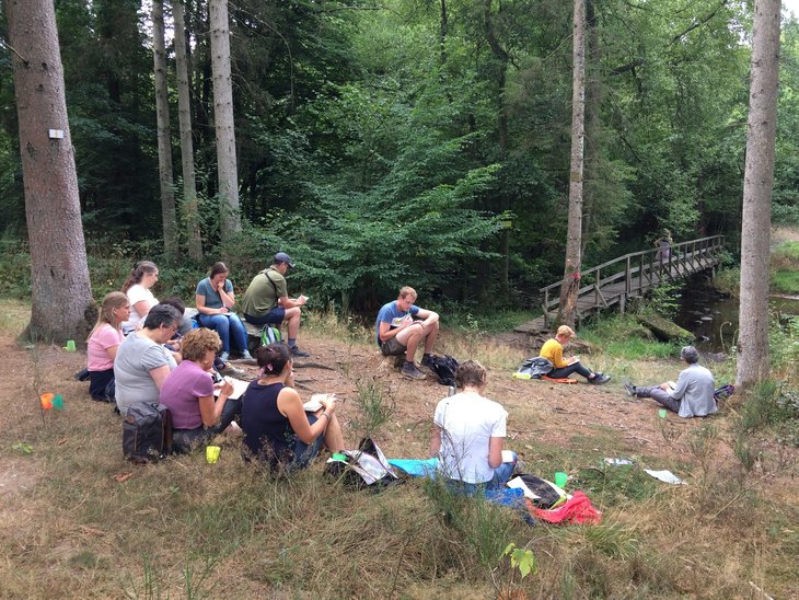 Stages,cours Week-end ressourcement nature Ardennes