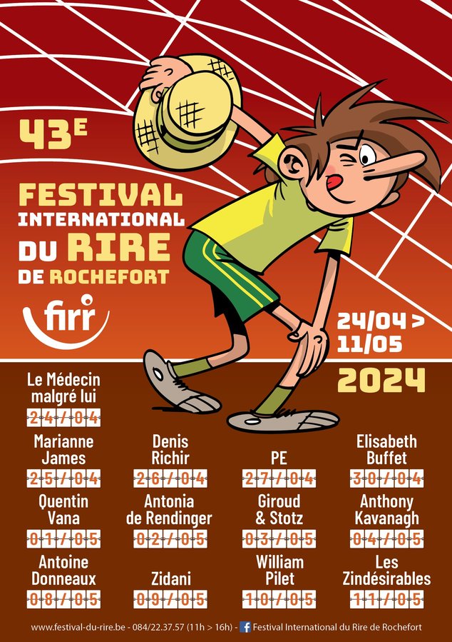 Spectacles Festival Rire Rochefort