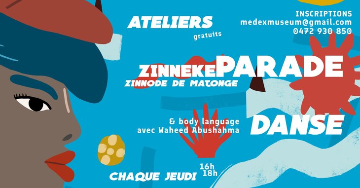Stages,cours Zinnode Matonge - Atelier danse body language