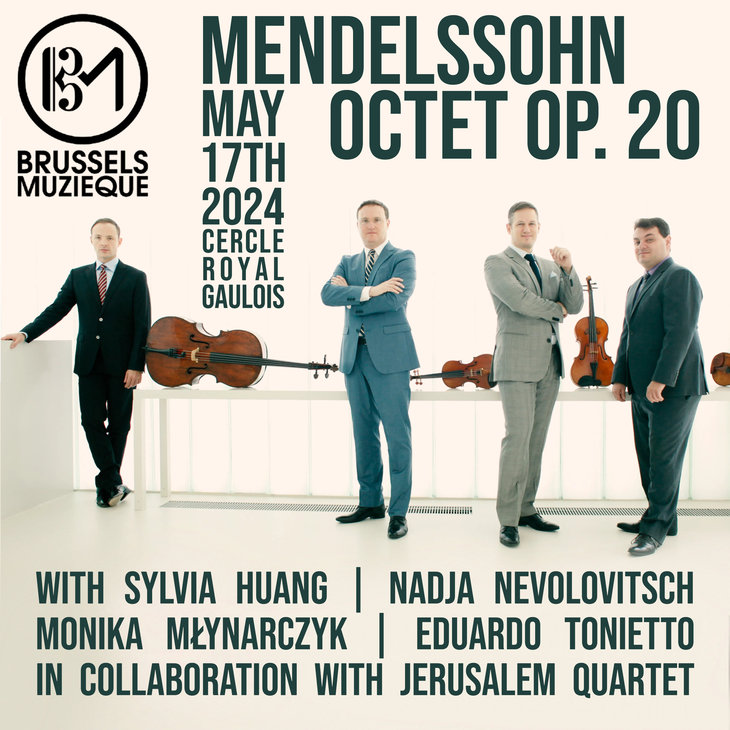 Concerts Mendelssohn String Octet op.8 Brussels Muzieque)