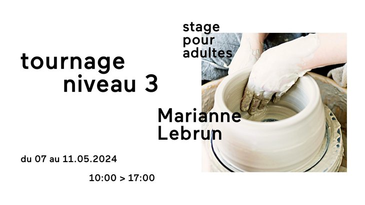 Stages,cours Stage tournage Niveau 3 avec Marianne Lebrun