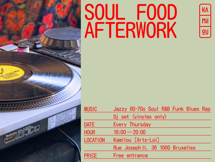 Soires Soul food afterwork