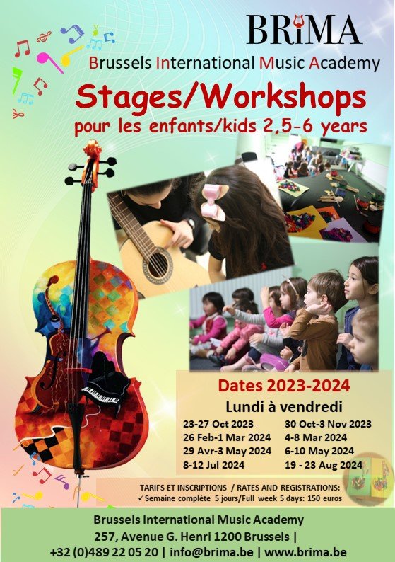 Stages,cours Stages musical pour enfants