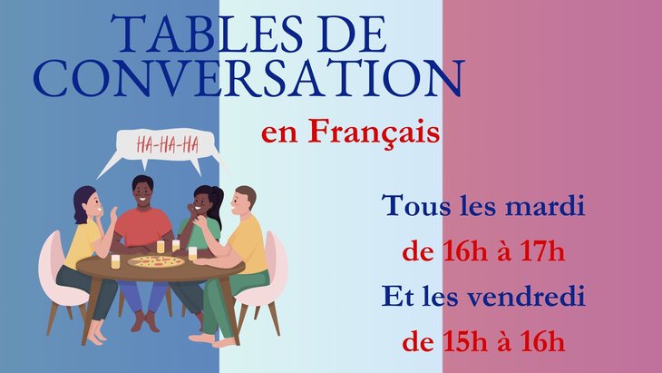 Stages,cours Tables Conversation Franais