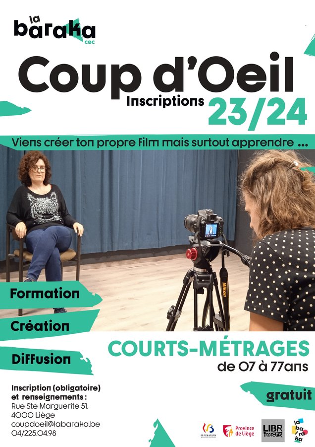 Stages,cours Coup d Oeil 23/24