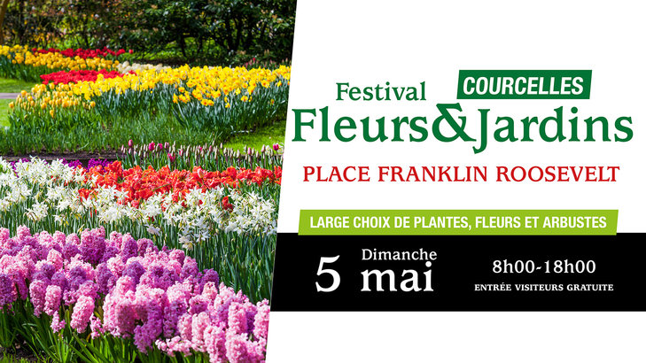 Loisirs Festival Fleurs & Jardins Courcelles