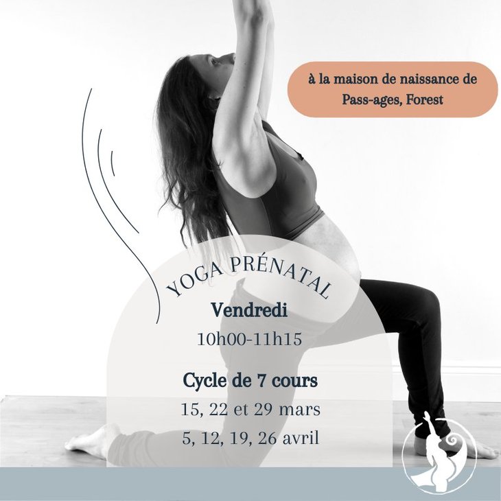 Stages,cours Cycle 7 cours yoga prnatal chez Pass-Ages