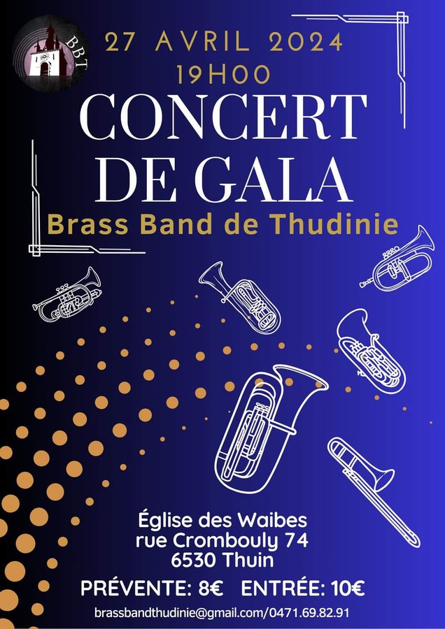Concerts Concert Gala Brass Band Thudinie