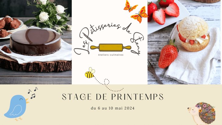 Stages,cours Stage Printemps: Ptisserie