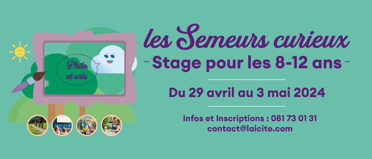 Stages,cours Stage  Semeurs curieux 