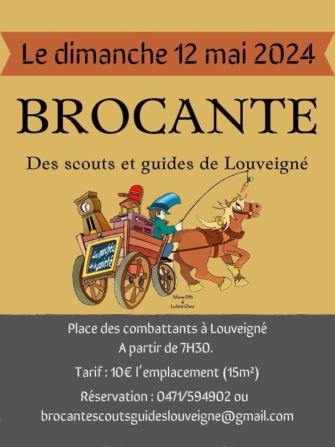  Brocante Scouts Guides Louveign