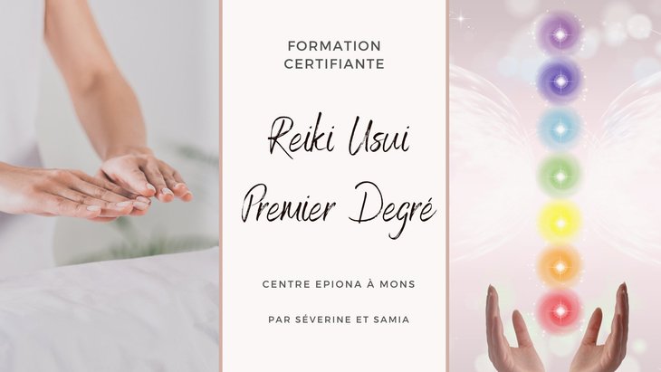 Stages,cours Formation certifiante Reiki niveau 1 (Hainaut - Mons)